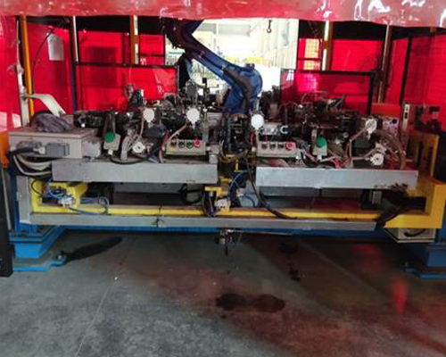 Robotic Line for Axle